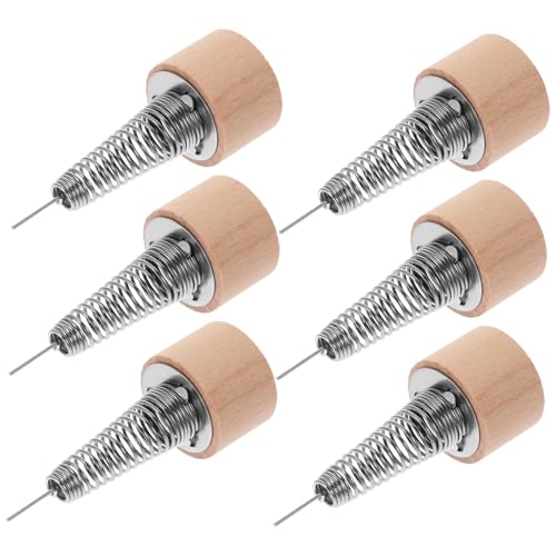 OSALADI 6 Stück Kreativer Puppenständer Holz Teiliges für Filzpuppen Stabiler Stand mit Eisenbasis für Präsentation von Häkeldolls und Praktisch OSALADI 6 Stück Kreativer Puppenständer Holz Teiliges für Filzpuppen Stabiler Stand mit Eisenbasis für Präsentation von Häkeldolls und Praktisch von OSALADI