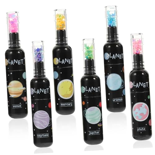 OSALADI 6 Stück Planet Highlighter für Ästhetische Marker mit Cartoon Design für Schule und Kreative Projekte Leuchtende Farben Schreibqualität OSALADI 6 Stück Planet Highlighter für Ästhetische Marker mit Cartoon Design für Schule und Kreative Projekte Leuchtende Farben Schreibqualität von OSALADI