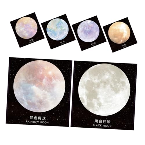 OSALADI 6 Stück Planet-haftnotizen Bürobedarf Mauspad Rund Platz Für Das Mauspad Mondkratzen -aufkleber Zurück Zum Schulraumthema Planeten-aufkleber Mondaufkleber Papier OSALADI 6 Stück Planet-haftnotizen Bürobedarf Mauspad Rund Platz Für Das Mauspad Mondkratzen -aufkleber Zurück Zum Schulraumthema Planeten-aufkleber Mondaufkleber Papier von OSALADI