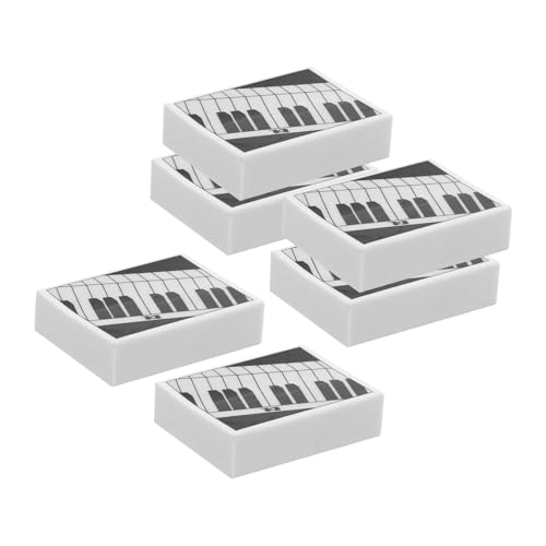 OSALADI 6 Stück Radiergummis Klavierform Multifunktionale Radierer für Künstler und Schreibzubehör für und Projekte OSALADI 6 Stück Radiergummis Klavierform Multifunktionale Radierer für Künstler und Schreibzubehör für und Projekte von OSALADI