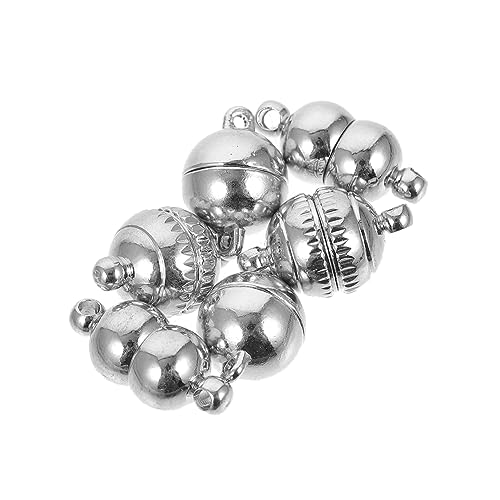 OSALADI 6 Stück Teiliges Magnetverschlüsse für Diy Schmuckherstellung Hochwertige und Armbandverschlüsse Langlebig und Glänzend für Kreative Bastelprojekte von OSALADI