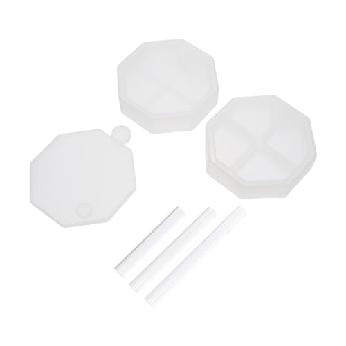 OSALADI 6 Stück Teiliges Silikon Gießform Set für Diy Rotations Organizer Multifunktionale Epoxidharzformen für Dekorative Objekte Einfach zu Demoldieren und Langlebig OSALADI 6 Stück Teiliges Silikon Gießform Set für Diy Rotations Organizer Multifunktionale Epoxidharzformen für Dekorative Objekte Einfach zu Demoldieren und Langlebig von OSALADI