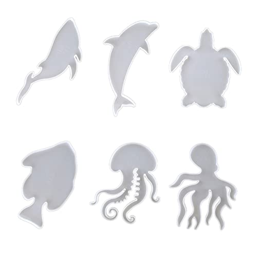 OSALADI 6 Stück Teiliges Silikon Untersetzer Set Diy Schildkröten Gießformen für Kreative Bastelprojekte Langlebige Silikonformen für Einzigartige Untersetzer und Dekorationen OSALADI 6 Stück Teiliges Silikon Untersetzer Set Diy Schildkröten Gießformen für Kreative Bastelprojekte Langlebige Silikonformen für Einzigartige Untersetzer und Dekorationen von OSALADI