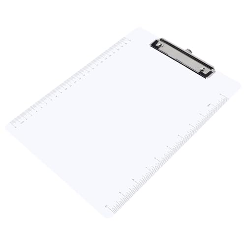 OSALADI 6 Stück Teiliges Transparentes Acryl Clipboard mit Maßstab Leichtes Schreibbrett und Dokumentenhalter Glatte Oberfläche Runde Kanten für Büro Schule und Apotheken OSALADI 6 Stück Teiliges Transparentes Acryl Clipboard mit Maßstab Leichtes Schreibbrett und Dokumentenhalter Glatte Oberfläche Runde Kanten für Büro Schule und Apotheken von OSALADI