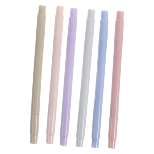 OSALADI 6 Stück Textmarker Bußgeld Tipp Filzstifte dünn ästhetische Markierungen Stifte für Tagebuch Arbeit Scrapbook-Marker Bunte Stifte tragbarer Buchmarker Plastik OSALADI 6 Stück Textmarker Bußgeld Tipp Filzstifte dünn ästhetische Markierungen Stifte für Tagebuch Arbeit Scrapbook-Marker Bunte Stifte tragbarer Buchmarker Plastik von OSALADI