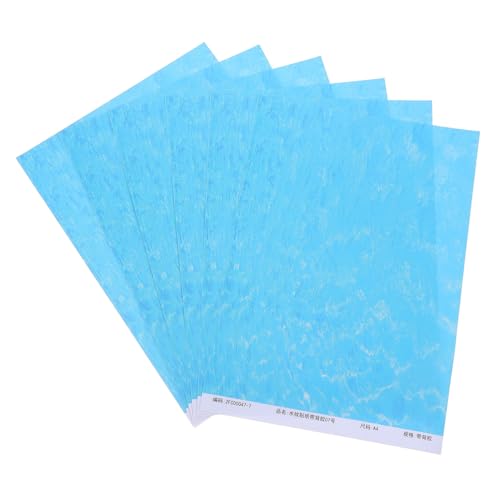 OSALADI 6 Stück Wasserwellen Aufkleber Wasser Sticker für DIY Mikro Landschaft Modellierung Langlebiges Material Realistische Wasserstruktur für Pool und Fluss Szenerien OSALADI 6 Stück Wasserwellen Aufkleber Wasser Sticker für DIY Mikro Landschaft Modellierung Langlebiges Material Realistische Wasserstruktur für Pool und Fluss Szenerien von OSALADI