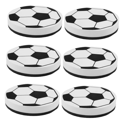 OSALADI 6 Stück Whiteboard-radierer Whiteboard Magnetisch Radiergummis Für Weiße Tafeln Whiteboards Magnetische Radiergummis Für Den Sport Basketball-radiergummi Planke Eva von OSALADI