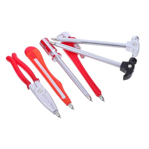 OSALADI 6 Stücke Kreative Hardware Werkzeug Stift Kreative Stift Coole Stifte Neuheit Werkzeuge Werkzeug Stifte Kreative Kugelschreiber Kunststoff von OSALADI
