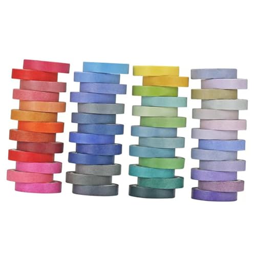 OSALADI 60 Rollen Washi Tape Dünn DIY Bastelband Dekoratives Klebeband für Scrapbooking Tagebuch Album Kreative Klebestreifen Vielseitig Einsetzbar OSALADI 60 Rollen Washi Tape Dünn DIY Bastelband Dekoratives Klebeband für Scrapbooking Tagebuch Album Kreative Klebestreifen Vielseitig Einsetzbar von OSALADI