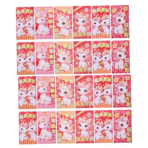OSALADI 60 Stück Chinesische Neujahrsumschläge Jahr Des Pferdes Stabile Papiertüten mit Lustigem Cartoon Motiv für Frühlingsfest Geburtstage Hochzeiten Glücksgeldumschläge OSALADI 60 Stück Chinesische Neujahrsumschläge Jahr Des Pferdes Stabile Papiertüten mit Lustigem Cartoon Motiv für Frühlingsfest Geburtstage Hochzeiten Glücksgeldumschläge von OSALADI