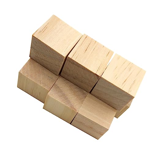 OSALADI 60 Stück DIY Holzquader Unbehandelte Natürliche Holzblöcke für Bastelprojekte zum Bemalen und Gestalten von Kunstwerken Vielseitig Einsetzbar für Ideen OSALADI 60 Stück DIY Holzquader Unbehandelte Natürliche Holzblöcke für Bastelprojekte zum Bemalen und Gestalten von Kunstwerken Vielseitig Einsetzbar für Ideen von OSALADI