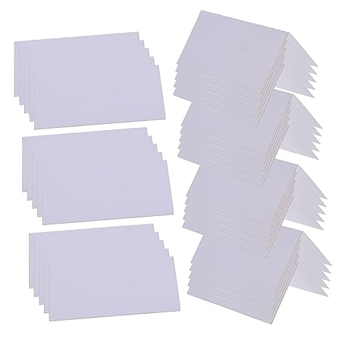 OSALADI 60 Stück Hochzeits Tischkarten Platzkarten Blanko Karten für Partys Elegante Tischkärtchen für Hochzeiten Geburtstage und Feierlichkeiten Multifunktionale Namenskarten Eisweiß OSALADI 60 Stück Hochzeits Tischkarten Platzkarten Blanko Karten für Partys Elegante Tischkärtchen für Hochzeiten Geburtstage und Feierlichkeiten Multifunktionale Namenskarten Eisweiß von OSALADI