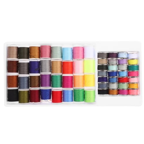 OSALADI 60 Stück Nähgarn Kleidungsstück Bausatz Nähset für Erwachsene Fäden Stich Basic multifunktionales Nähset Nähzubehör Nähset für Profis Nähset für zu Hause Plastik von OSALADI