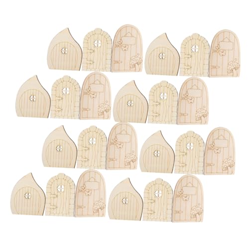 OSALADI 60 Stück Teiliges DIY Miniatur Feentüren aus Nachhaltigem Holz Naturbelassen zum Bemalen Robustes Design für Schreibtisch Ablage und Kleine Räume Kreative Bastelidee für Familie OSALADI 60 Stück Teiliges DIY Miniatur Feentüren aus Nachhaltigem Holz Naturbelassen zum Bemalen Robustes Design für Schreibtisch Ablage und Kleine Räume Kreative Bastelidee für Familie von OSALADI