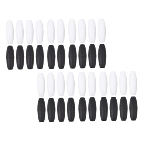 OSALADI 60 Stück Teiliges Kunststoff Sicherheitsverschlüsse Breakaway Verschlusshaken für DIY Schmuck Armbänder Halsketten Basteln in Schwarz Weiß Leicht Robust Vielseitig Einsetzbar OSALADI 60 Stück Teiliges Kunststoff Sicherheitsverschlüsse Breakaway Verschlusshaken für DIY Schmuck Armbänder Halsketten Basteln in Schwarz Weiß Leicht Robust Vielseitig Einsetzbar von OSALADI