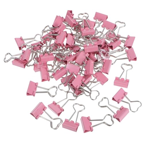 OSALADI 60 Stück Teiliges Mini Metall Büroklammern Herzform Starke Fancy Love Heart Binder Clips für Papier Fotos Dokumente Tragbar und Handlich Vielseitig für Schule Büro Zuhause OSALADI 60 Stück Teiliges Mini Metall Büroklammern Herzform Starke Fancy Love Heart Binder Clips für Papier Fotos Dokumente Tragbar und Handlich Vielseitig für Schule Büro Zuhause von OSALADI