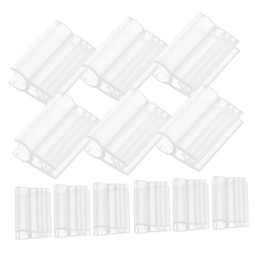 OSALADI 60 Stück Teiliges Transparente Preisetiketten Klammern für Regale Vielseitige Grid Retail Gripper Stabiler Sign Holder Clip für Verkaufsflächen Einfache Befestigung Langlebig und von OSALADI