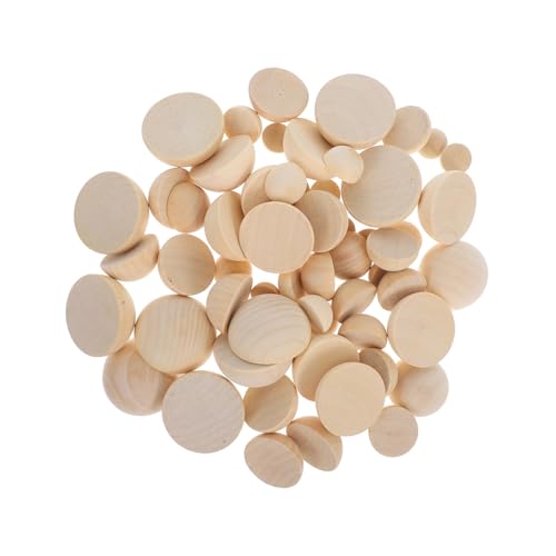 OSALADI 60 Stück Zubehör für Holzperlen halbe Bastelperlen unfertige Holzkugeln DIY-Perlen halbrunde Holzperlen natürliche halbe Holzkugeln halbe Holzperlen Beige OSALADI 60 Stück Zubehör für Holzperlen halbe Bastelperlen unfertige Holzkugeln DIY-Perlen halbrunde Holzperlen natürliche halbe Holzkugeln halbe Holzperlen Beige von OSALADI