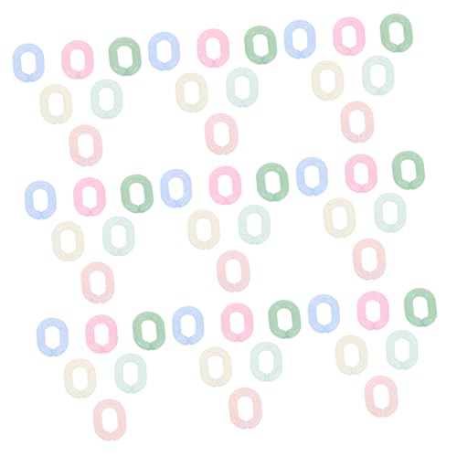 OSALADI 600 Stück DIY Acryl Oval Verbindungsringe Bunte Kettenverbinder Offene Schnellkupplung Für Taschenbrillen Schlüsselanhänger Schmuck Zubehör OSALADI 600 Stück DIY Acryl Oval Verbindungsringe Bunte Kettenverbinder Offene Schnellkupplung Für Taschenbrillen Schlüsselanhänger Schmuck Zubehör von OSALADI