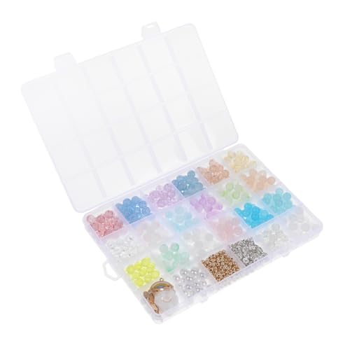 OSALADI 670 Stück Perlenarmbandmaterialbeutel runden für Spacer Quetschperlen schmuck Acrylperlen Armband lose Perlen Handwerk Perlen machen Armband Perlenmaterial Armbandperlen Glas OSALADI 670 Stück Perlenarmbandmaterialbeutel runden für Spacer Quetschperlen schmuck Acrylperlen Armband lose Perlen Handwerk Perlen machen Armband Perlenmaterial Armbandperlen Glas von OSALADI