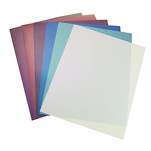 OSALADI 6Blätter DIY Wärmeübertragungs Vinyl Beschriftungsfilm Für Kleidung Sicherer PU Material Einfach Anzuwenden Vielseitig Einsetzbar Praktische Designs Für Projekte von OSALADI