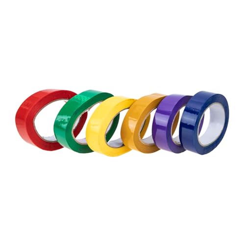 OSALADI 6Rollen Maskierungsband für DIY Projekte Selbstklebendes Klebeband Regenbogenfarben für Bastelideen für Scrapbooking OSALADI 6Rollen Maskierungsband für DIY Projekte Selbstklebendes Klebeband Regenbogenfarben für Bastelideen für Scrapbooking von OSALADI