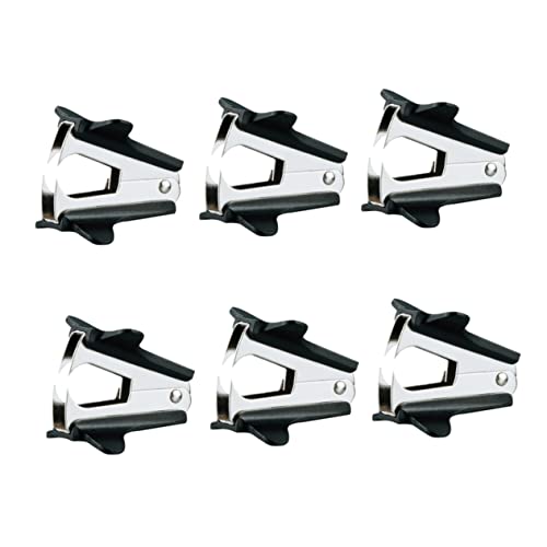 OSALADI 6Stück Handheld Nagelabzieher Klammerentferner mit Kunststoffkappe Tragbar und Sicher für Müheloses Entfernen von Heftklammern und Nägeln für Zuhause OSALADI 6Stück Handheld Nagelabzieher Klammerentferner mit Kunststoffkappe Tragbar und Sicher für Müheloses Entfernen von Heftklammern und Nägeln für Zuhause von OSALADI