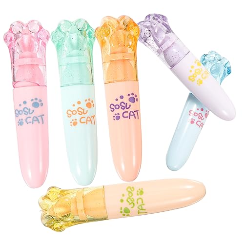 OSALADI 6Stücke Cartoon Textmarker für Bunte Marker Katzenpfoten Form für Schule und Bastelprojekte Langlebig und Geruchsneutral Perfektes Schulsupplies OSALADI 6Stücke Cartoon Textmarker für Bunte Marker Katzenpfoten Form für Schule und Bastelprojekte Langlebig und Geruchsneutral Perfektes Schulsupplies von OSALADI
