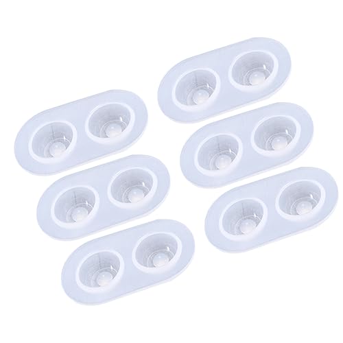 OSALADI 6Stücke DIY Silikonform Teilig für Puppenaugen Gießform für Schmuckherstellung Praktische Gussformen für Handwerksprojekte und für Frauen OSALADI 6Stücke DIY Silikonform Teilig für Puppenaugen Gießform für Schmuckherstellung Praktische Gussformen für Handwerksprojekte und für Frauen von OSALADI