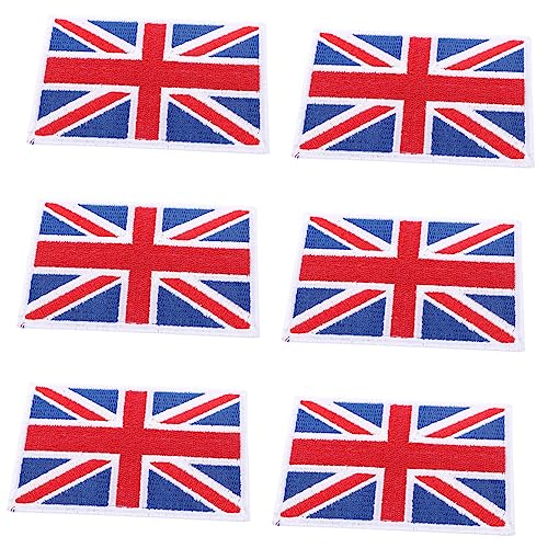 OSALADI 6Stücke Fahnenstoffaufkleber Patches Gestickte Nationalflagge für Kleidung Hüte und DIY Dekoration Verdecken Setzen OSALADI 6Stücke Fahnenstoffaufkleber Patches Gestickte Nationalflagge für Kleidung Hüte und DIY Dekoration Verdecken Setzen von OSALADI