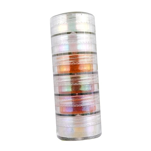 OSALADI 6Stücke Glimmerpulver Set Perlpigment für Epoxidharz Seifenherstellung und Kunsthandwerk Farben Kosmetikgerechtes Pulver Sicher für Haut und DIY Projekte OSALADI 6Stücke Glimmerpulver Set Perlpigment für Epoxidharz Seifenherstellung und Kunsthandwerk Farben Kosmetikgerechtes Pulver Sicher für Haut und DIY Projekte von OSALADI
