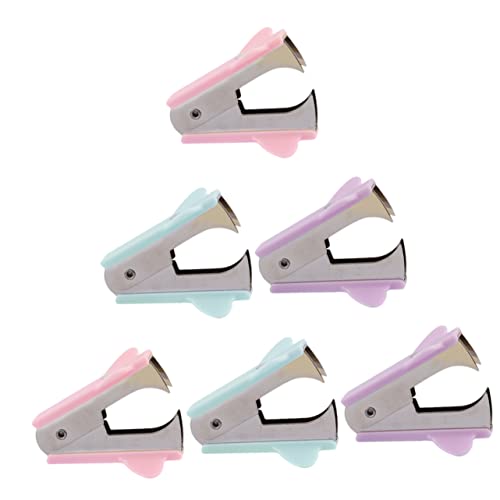 OSALADI 6Stücke Teiliges Ergonomisches Heftklammern Entferner Tragbar und Vielseitig für Büro Schule und Zuhause und Einfacher Klammerheber für Effiziente OSALADI 6Stücke Teiliges Ergonomisches Heftklammern Entferner Tragbar und Vielseitig für Büro Schule und Zuhause und Einfacher Klammerheber für Effiziente von OSALADI