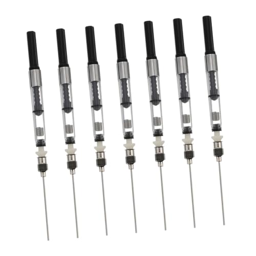 OSALADI 7 Stück Teiliges Füllfederhalter Tintenauffüllset Tintenabsorber für Nachfüllung von Füllfederhaltern und Tintenpatronen Ergonomisches Design Langlebige Materialien OSALADI 7 Stück Teiliges Füllfederhalter Tintenauffüllset Tintenabsorber für Nachfüllung von Füllfederhaltern und Tintenpatronen Ergonomisches Design Langlebige Materialien von OSALADI