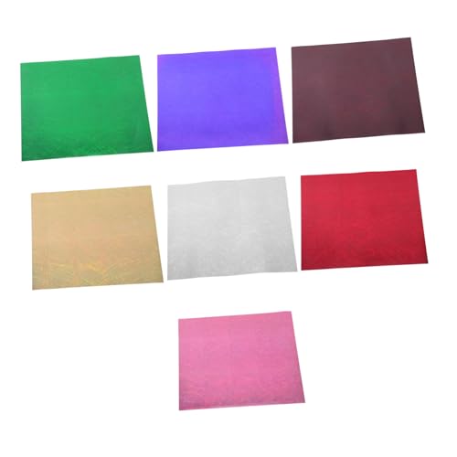 OSALADI 7 Stück Teiliges Holographisches Htv Vinyl Metallischer Streifen Heat Transfer Vinyl Bügelfolie für T-shirts DIY Kleidung Kompatibel Langlebig und Einfach Anzuwenden OSALADI 7 Stück Teiliges Holographisches Htv Vinyl Metallischer Streifen Heat Transfer Vinyl Bügelfolie für T-shirts DIY Kleidung Kompatibel Langlebig und Einfach Anzuwenden von OSALADI