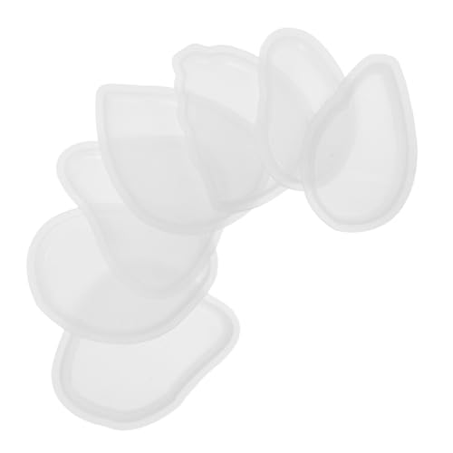 OSALADI 7 Stück Teiliges Silikon Schmuckformen für DIY Epoxidharz Anhänger Schlüsselanhänger Schmuckgießformen Stabile Wiederverwendbare Silikonformen für Unregelmäßige Geometrische von OSALADI