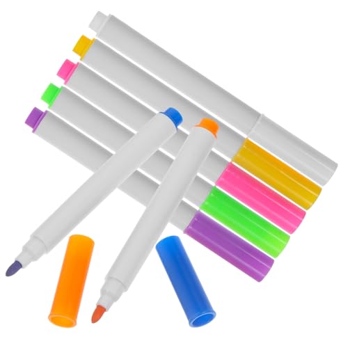 OSALADI 7 Stück Teiliges Wiederverwendbarer Whiteboard Marker Abwischbare Farbige Stifte für Ergonomisches Design für Schule und Büro Selbstschließendem Beutel OSALADI 7 Stück Teiliges Wiederverwendbarer Whiteboard Marker Abwischbare Farbige Stifte für Ergonomisches Design für Schule und Büro Selbstschließendem Beutel von OSALADI