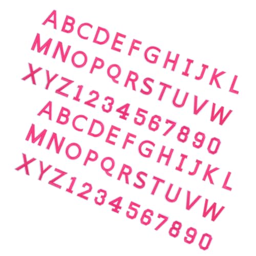 OSALADI 72 Stück Teiliges Aufbügler Bestickten Buchstaben Zahlen A-z Polyester Alphabet Applikationen für DIY Kleidung Hüte Jeans Taschen Vielseitige Textilpatches zum Aufnähen und OSALADI 72 Stück Teiliges Aufbügler Bestickten Buchstaben Zahlen A-z Polyester Alphabet Applikationen für DIY Kleidung Hüte Jeans Taschen Vielseitige Textilpatches zum Aufnähen und von OSALADI
