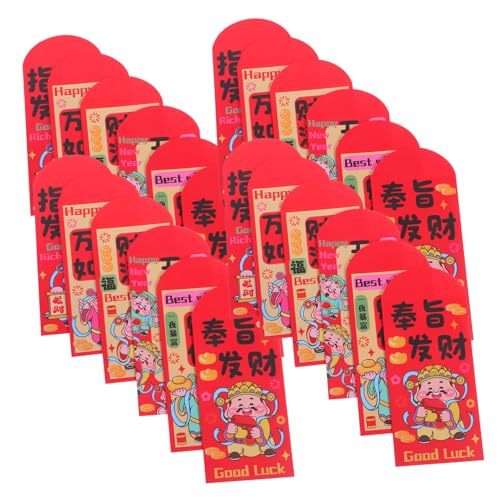 OSALADI 72 Stück Teiliges Rote Umschläge Jahr Des Pferdes Traditionelle Lunar Year Money Envelopes Hochwertiges Papier Für Frühlingsfest Familienfeiern Und Geschenkverpackung OSALADI 72 Stück Teiliges Rote Umschläge Jahr Des Pferdes Traditionelle Lunar Year Money Envelopes Hochwertiges Papier Für Frühlingsfest Familienfeiern Und Geschenkverpackung von OSALADI