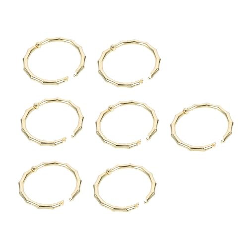 OSALADI 7Stücke Teiliges Metall Binder Ringe Loseblatt Verbinder für Alben Karteikarten und Memo Ablage Hochwertige Heftringe für Schule Büro und Kreative Projekte OSALADI 7Stücke Teiliges Metall Binder Ringe Loseblatt Verbinder für Alben Karteikarten und Memo Ablage Hochwertige Heftringe für Schule Büro und Kreative Projekte von OSALADI