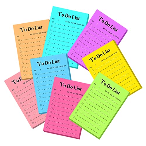 OSALADI 8 Fluoreszierende Haftnotizen Memo-aufkleber Für Den Haushalt Home-memo-aufkleber Tragbare Memo-aufkleber Selbstklebende Notizblöcke Schreibwaren Memo -pads Papier OSALADI 8 Fluoreszierende Haftnotizen Memo-aufkleber Für Den Haushalt Home-memo-aufkleber Tragbare Memo-aufkleber Selbstklebende Notizblöcke Schreibwaren Memo -pads Papier von OSALADI