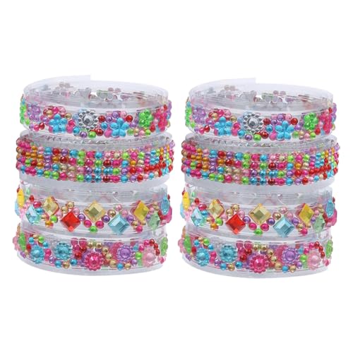 OSALADI 8 Rollen Glitzernde Strass Klebebänder Diy Klebeband für Kreative Dekoration Selbstklebend Verschiedenen Designs Blumen Sonnenblume für Scrapbooking Geschenkverpackung und OSALADI 8 Rollen Glitzernde Strass Klebebänder Diy Klebeband für Kreative Dekoration Selbstklebend Verschiedenen Designs Blumen Sonnenblume für Scrapbooking Geschenkverpackung und von OSALADI