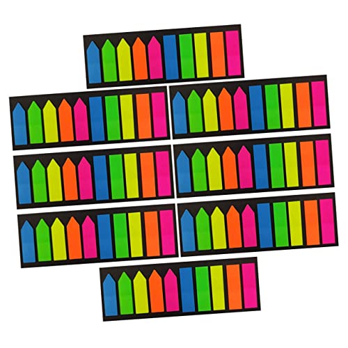 OSALADI 8 Sätze Farbenfrohe Haftnotizen Set mit Selbstklebende Seitenmarkierungen für Büro Schule und Zuhause Pet Flache Designs Beschriftbar OSALADI 8 Sätze Farbenfrohe Haftnotizen Set mit Selbstklebende Seitenmarkierungen für Büro Schule und Zuhause Pet Flache Designs Beschriftbar von OSALADI
