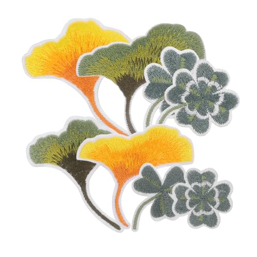 OSALADI 8stücke Selbstklebende Patches Kleeblatt-aufnäher Bestickt Ginkgoblatt-stoffaufkleber Für Kleidung Dekorative Patches Für Diy-mode OSALADI 8stücke Selbstklebende Patches Kleeblatt-aufnäher Bestickt Ginkgoblatt-stoffaufkleber Für Kleidung Dekorative Patches Für Diy-mode von OSALADI