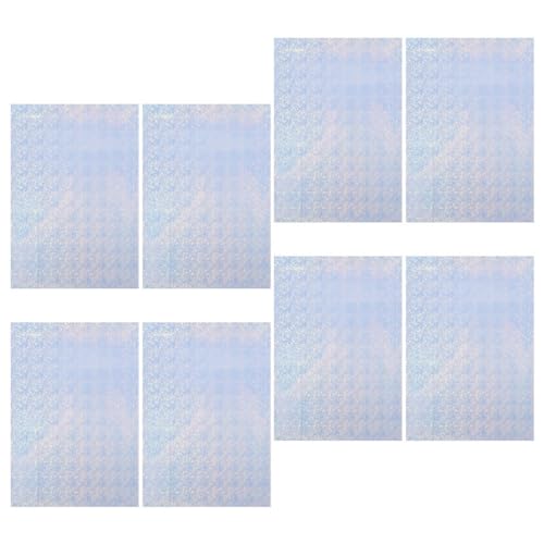 OSALADI 8 Stück Holographisches Fotopapier Wasserdichtes Druckpapier für Tintenstrahldrucker Selbstklebendes Regenbogenpapier für Fotos Öl und Kratzfest für Zuhause und Büro OSALADI 8 Stück Holographisches Fotopapier Wasserdichtes Druckpapier für Tintenstrahldrucker Selbstklebendes Regenbogenpapier für Fotos Öl und Kratzfest für Zuhause und Büro von OSALADI