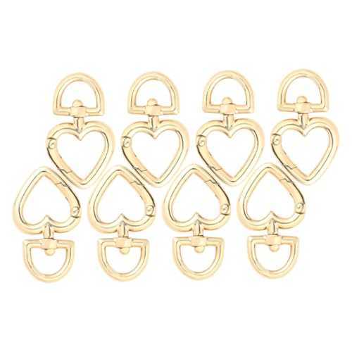 OSALADI 8 Stück Metall Herz Schlüsselanhänger Ring Herzverschluss Herz Drehverschlüsse Herzförmiger Karabiner Herzförmiger Hutclip Herzkarabiner Valentinstag Schlüsselschnalle OSALADI 8 Stück Metall Herz Schlüsselanhänger Ring Herzverschluss Herz Drehverschlüsse Herzförmiger Karabiner Herzförmiger Hutclip Herzkarabiner Valentinstag Schlüsselschnalle von OSALADI