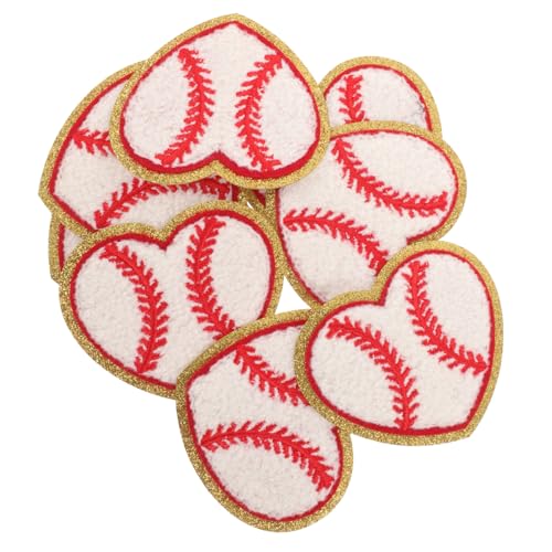 OSALADI 8 Stück Sportball Patch gestickte Aufnäher bestickt Band-Patches Sport-Patch Baseball Applikationen nähen Flicken für Bekleidung Nähen von Stoffapparat für Kleidung Baumwolle OSALADI 8 Stück Sportball Patch gestickte Aufnäher bestickt Band-Patches Sport-Patch Baseball Applikationen nähen Flicken für Bekleidung Nähen von Stoffapparat für Kleidung Baumwolle von OSALADI