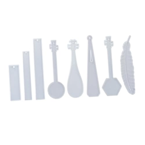 OSALADI 8 Stück Teiliges Diy Silikonformen für Schmuck und Schlüsselanhänger Vielseitige Gießform für Epoxidharz und Bastelprojekte Leicht zu Reinigen für Dekorationen OSALADI 8 Stück Teiliges Diy Silikonformen für Schmuck und Schlüsselanhänger Vielseitige Gießform für Epoxidharz und Bastelprojekte Leicht zu Reinigen für Dekorationen von OSALADI