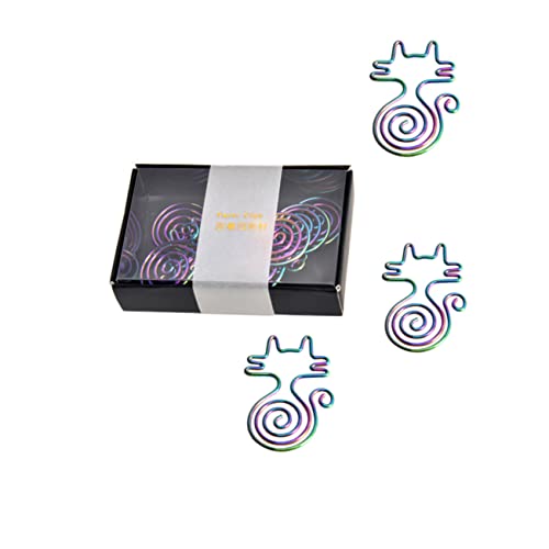 OSALADI 8 Stück Teiliges Katzen Design Büroklammern Kreative Bunte Tier Papierclips für Notizen Fotos und Dokumente für Büro und Schule OSALADI 8 Stück Teiliges Katzen Design Büroklammern Kreative Bunte Tier Papierclips für Notizen Fotos und Dokumente für Büro und Schule von OSALADI