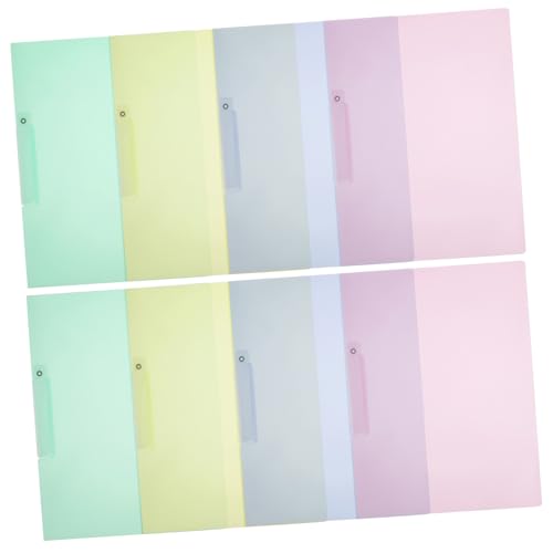 OSALADI 8 Stück Teiliges Kunststoff ordnerset mit Schwingclip Robuste PP Mappen in Blau Grün Gelb Langlebiger Dokumenten organizer für Schule Büro Effiziente Aktenablage OSALADI 8 Stück Teiliges Kunststoff ordnerset mit Schwingclip Robuste PP Mappen in Blau Grün Gelb Langlebiger Dokumenten organizer für Schule Büro Effiziente Aktenablage von OSALADI