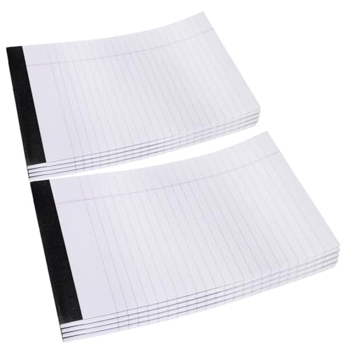 OSALADI 8 Stück Teiliges Liniertes Notizblock Kleine Legal Pads mit Abtrennbaren Blättern Vielseitig für Büro Schule Zuhause und Professionelle Notizen Geeignet OSALADI 8 Stück Teiliges Liniertes Notizblock Kleine Legal Pads mit Abtrennbaren Blättern Vielseitig für Büro Schule Zuhause und Professionelle Notizen Geeignet von OSALADI